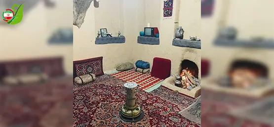 اتاق سنتی و زیبای بوم گردی بابا اکبر خراسان رضوی