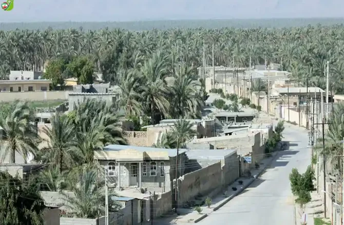 روستای چهار برج در استان بوشهر
