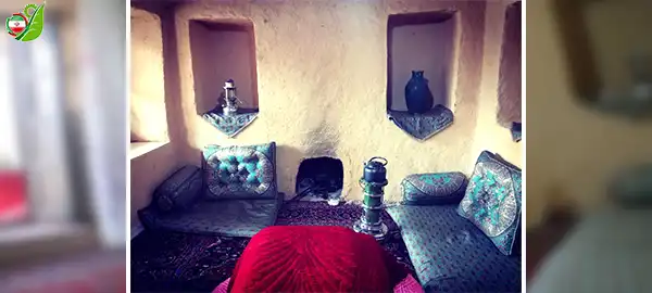 فضای سنتی اقامتگاه بوم گردی سیمکان - فارس - بوانات