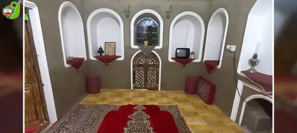 نمای سنتی داخل اقامتگاه بوم گردی عمارت سلطانیه