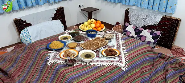غذا های سنتی اقامتگاه هزار آبه اراک