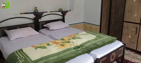 اتاق خواب اقامتگاه سنتی در ورزنه