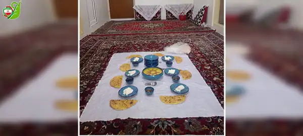غذا های سنتی اقامتگاه بوم گردی قلعه الموت