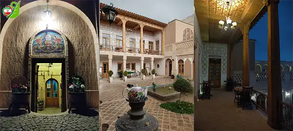 نما هایی از اقامتگاه بوم گردی عمارت عباسقلی خان در آباده