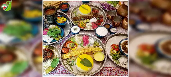 غذا های سنتی و لذیذ اقامتگاه بوم گردی عمارت عباسقلی خان